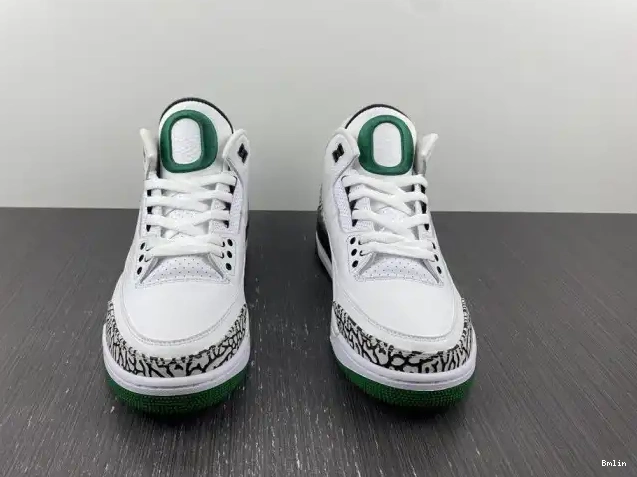 Bmlin shoes Ducks Crew White 594282233 Retro Jordan 3 Oregon Pit 0530